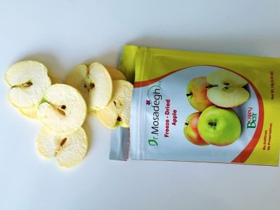 Freeze-dried apples